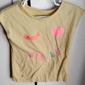 Garanimals Yellow and Pink Short Sleeve Tees